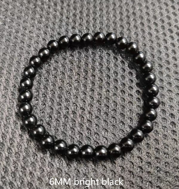 Black Obsidian Slimming Magnetic Anklet