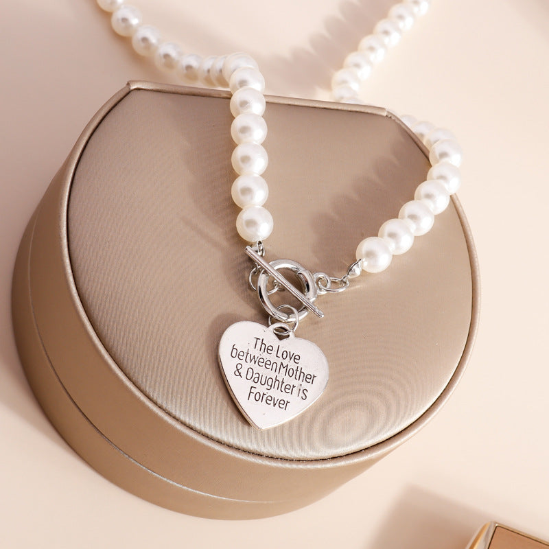 Personalized Simple OT Buckle Love Pendant Necklace