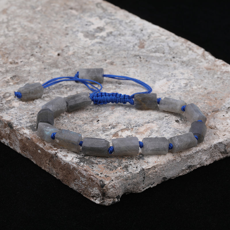 Natural Blue Kyanite Black Tourmaline Beads Children