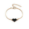 Fashion Love Jewelry Wholesale Retro Peach Heart Bracelet