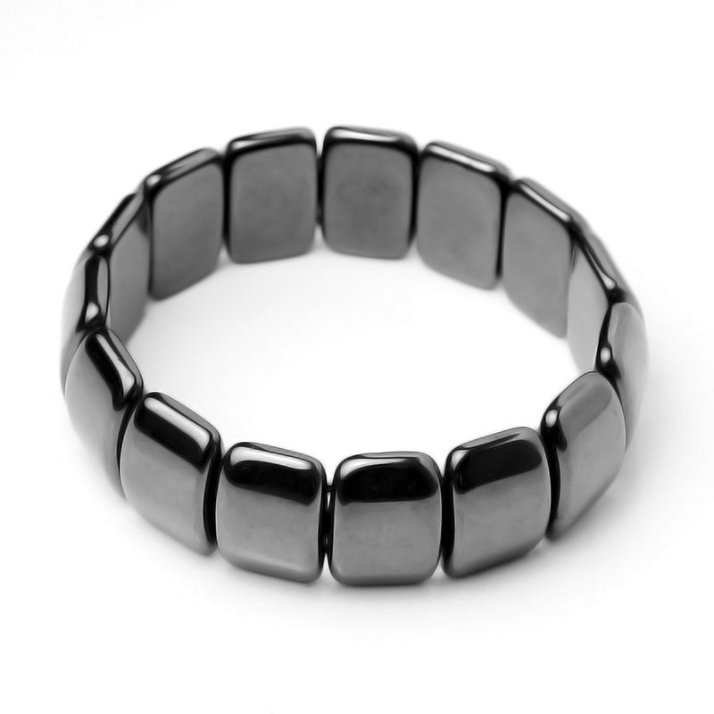Black Gallstone Bracelet Hematite Jewelry Terahertz