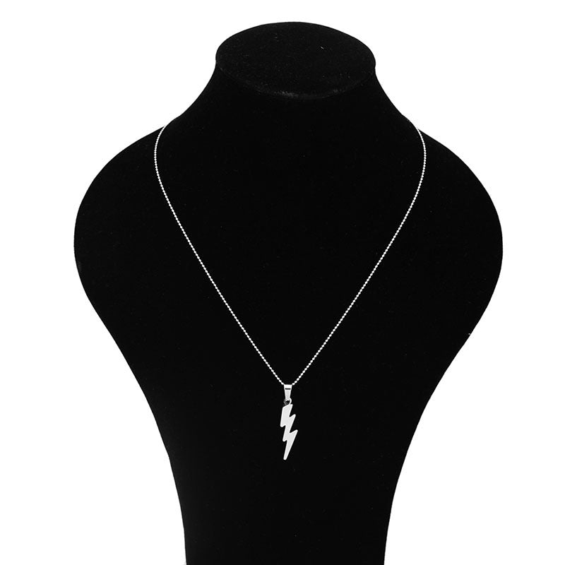 Stainless Steel Bead Clavicle Chain Choker Short Necklace