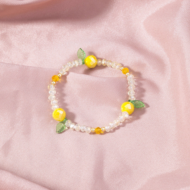 New Cute Crystal Fruit Beads For Summer
