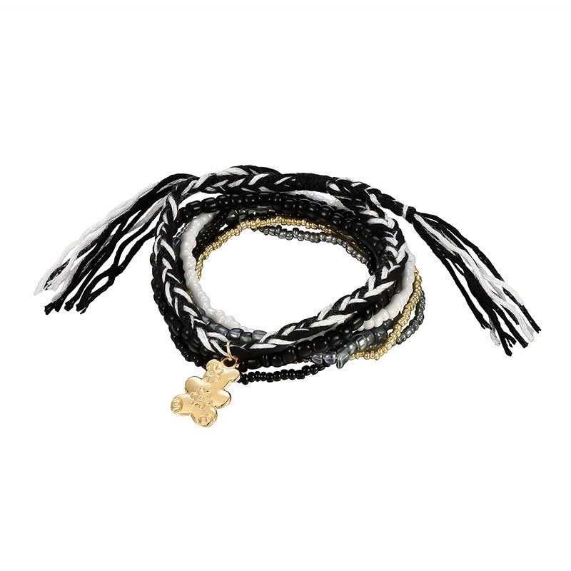 Personalized Solid Color Short Bracelet For Dual-Use