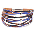 Multi-Layer Braided Leather Bracelet