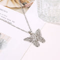 Butterfly Statement Necklaces Pendants