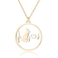 Fashion Stainless Steel Small Animal Dog Necklace