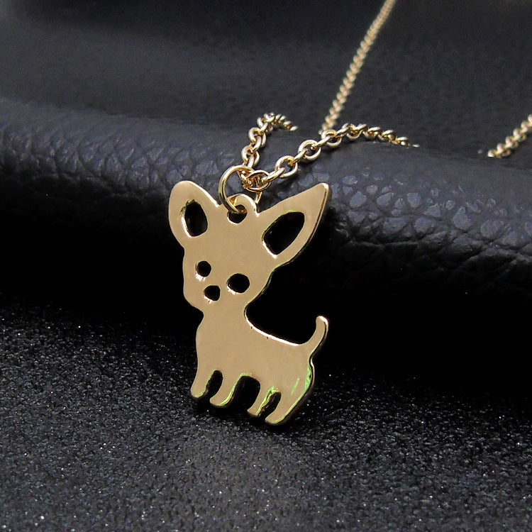 Fashion Pet Dog Necklace Love Dog Pendant