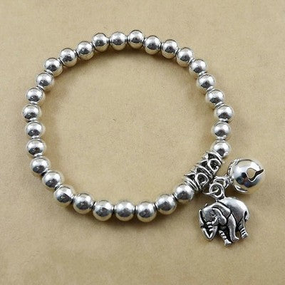 Ethnic Style,  New Silver Tibetan Bracelet