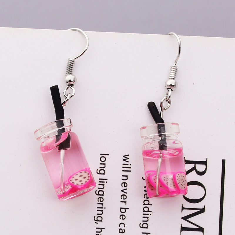 Korea cute personality earrings