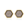 Female Symphony Hexagon Star Earrings