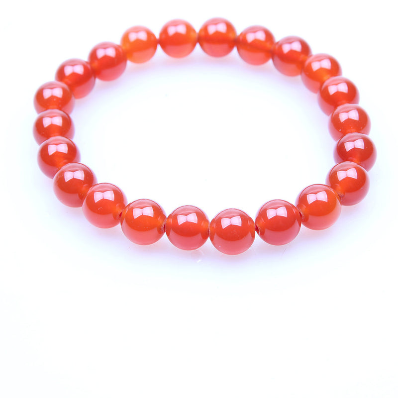 Brazilian Red Agate Chalcedony Bracelet Women's Bracelet Jewelry