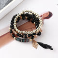 Bohemian simple and versatile multi-layer bracelet