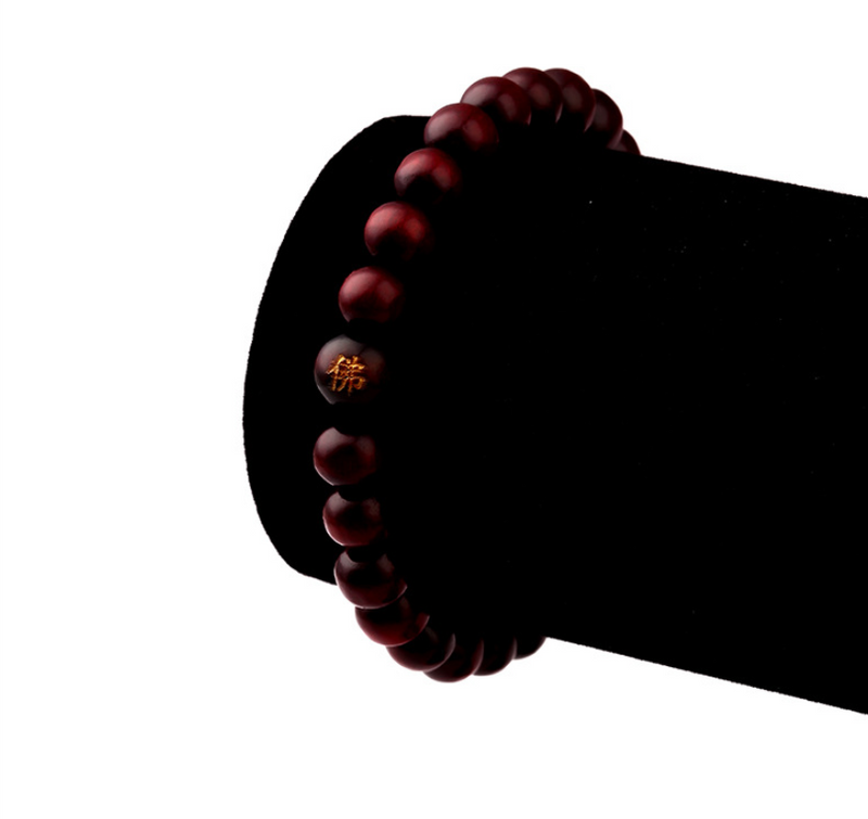 wooden beads bracelet