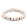 Wooden bead bracelet
