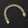 Men's Fashion Alloy Hip Hop Cuban Bracelet