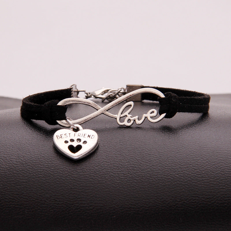 Hand-woven vintage bracelet