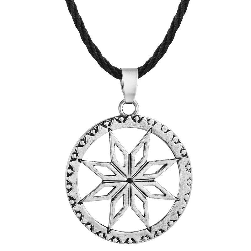 Men's Cutout Geometric Alloy Jewelry Pendant Necklace