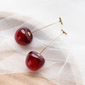 Super Sweet Little Cherry Earrings Earrings Girl Heart Cherries