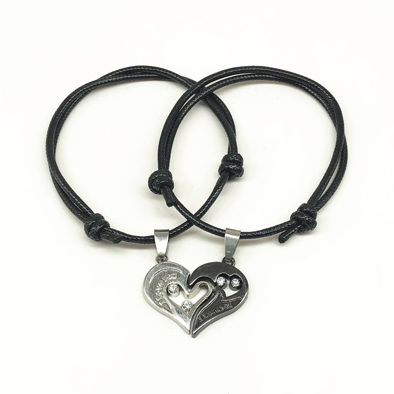 Love lock bracelet jewelry