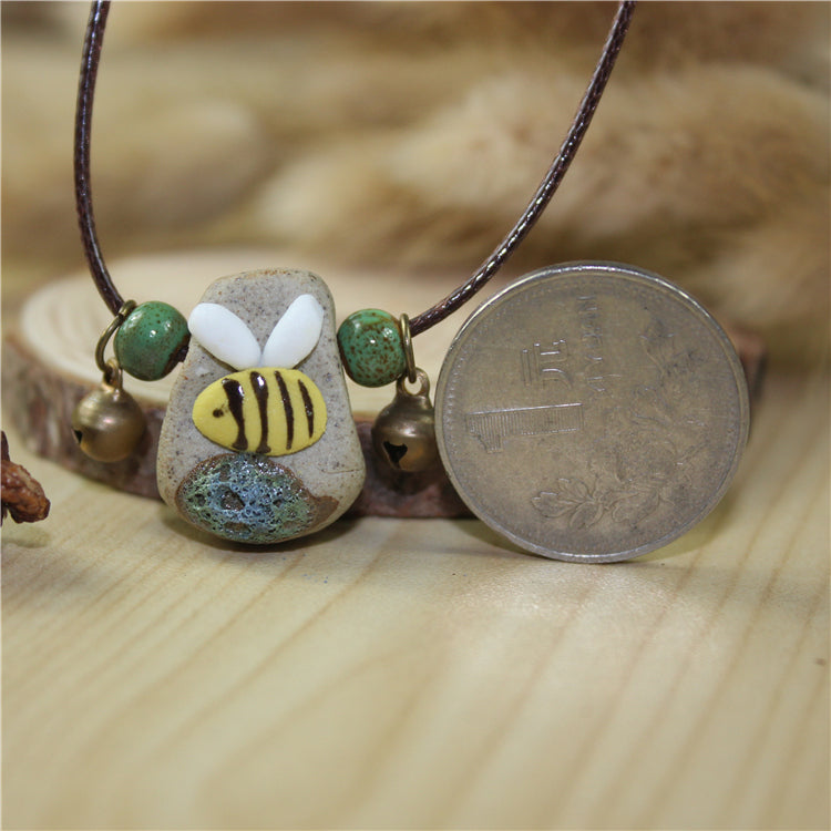 National style jewelry bee Necklace