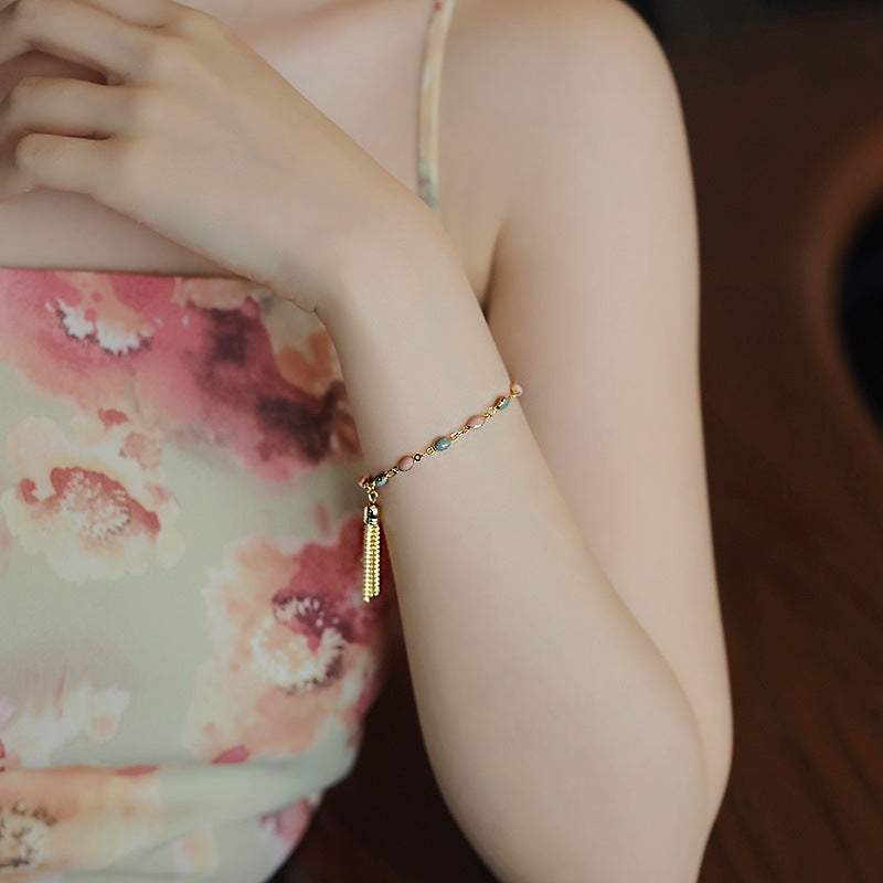 Temperament French Retro Bracelet Female Ins Style Niche Design