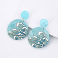 Korean Women's Acrylic Earrings Drop Shape Jewelry