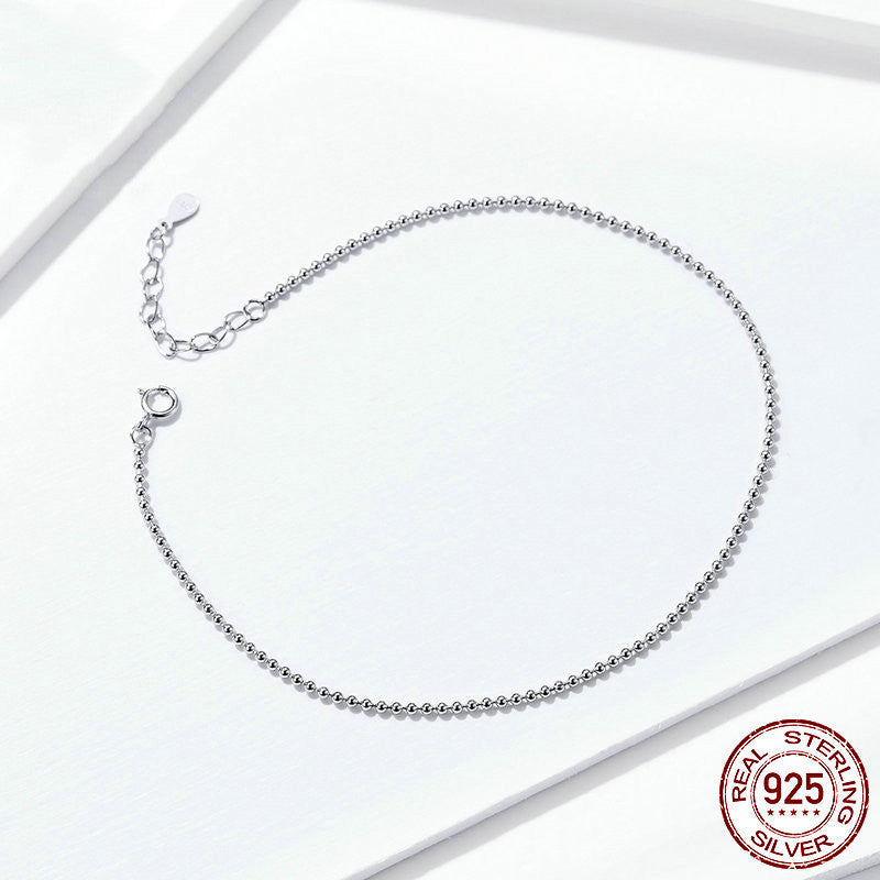 New Anklet Simple Fashion S925 Sterling Silver