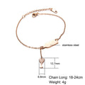 Stainless steel wine glass bracelet