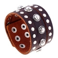 Punk vintage cowhide bracelet