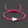 Stainless Steel Little Angel Bracelet Hand Woven Simple Adjustable