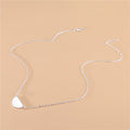 Ins Metal Geometric U-shaped Pendant Necklace