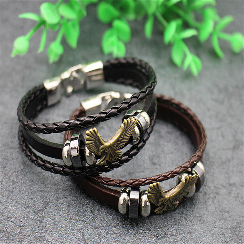 Non-mainstream cowhide leather bracelet