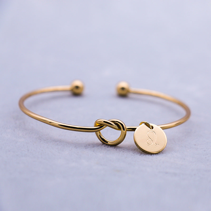 Twelve Constellation Couple Bracelet