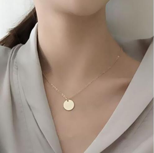 Simple Temperament lady Metal Clavicle Chain