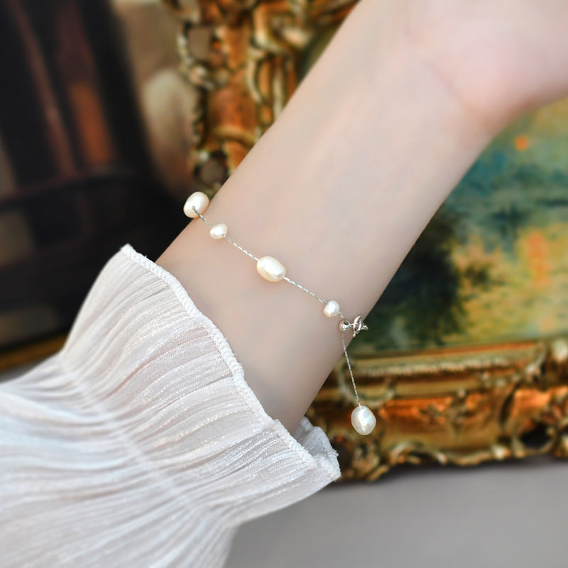 Women's Fashion Simple Irregular Pearl Bracelet
