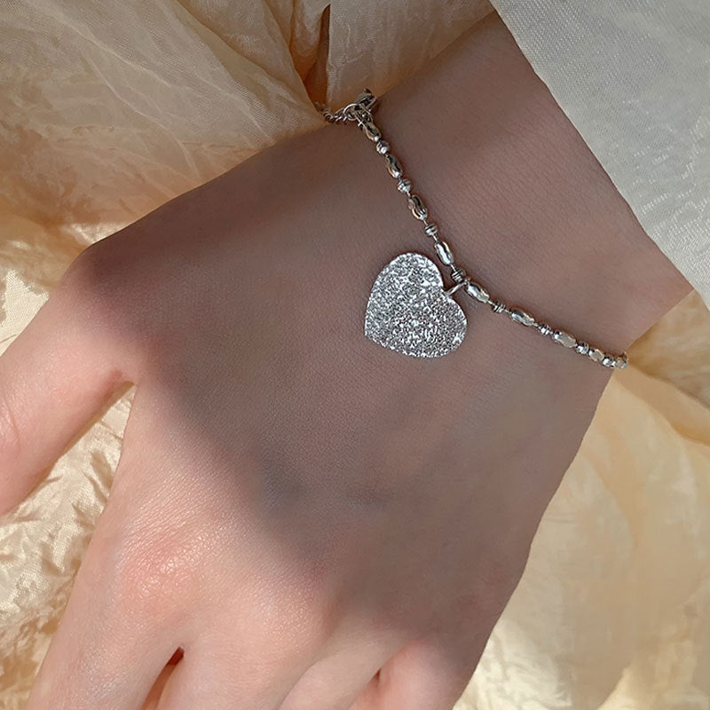 Shining Sand Starlight Love Bracelet Super Fairy Exquisite Light And Luxury Niche