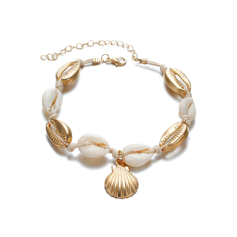 European & American Bohemian Shell Anklet