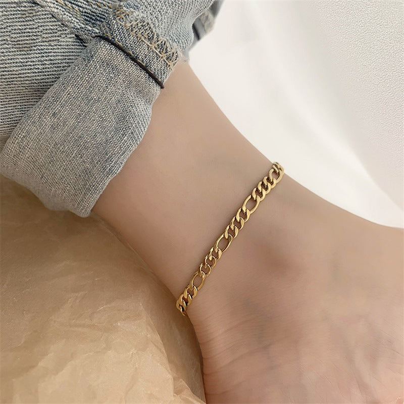 Fashion Stainless Steel Chain Anklet