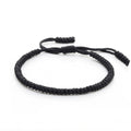 Ethnic Style,  Hand-woven Red Knots Rope Bracelet