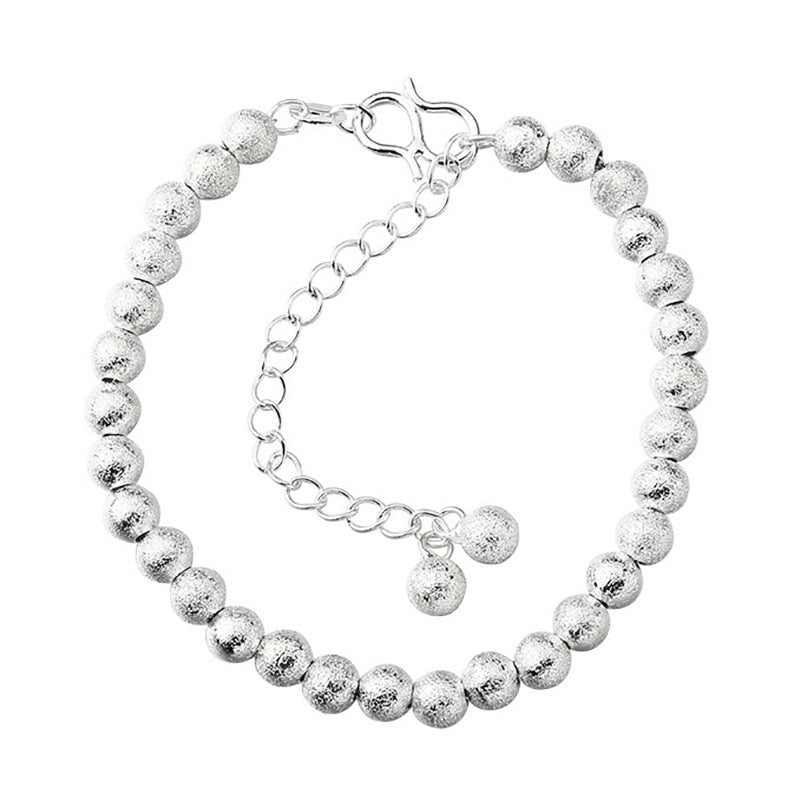 Geometry Ladies Frosted Temperament Ball Bracelet