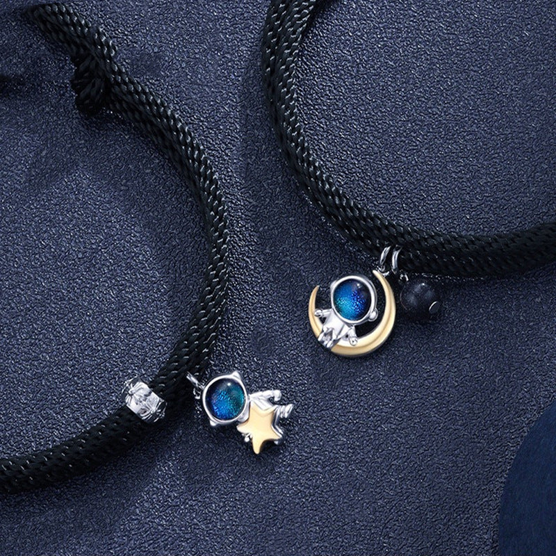 Gift Trend Wild Commemorative Astronaut Couple Bracelet