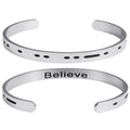 Euramerican Morse Password Letter Bracelet New