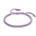 Ethnic Style,  Hand-woven Red Knots Rope Bracelet