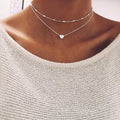 Clavicle chain short necklace pendant sweater chain