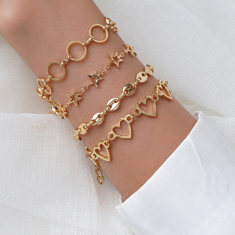 European And American Hot Selling New Multi-piece Bracelet
