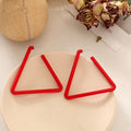 Exaggerated Geometric Large Earrings Personality Long