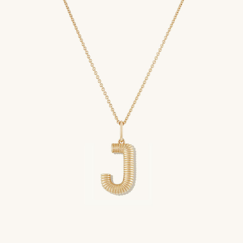 Personalized Simple Letter Necklace Fashion Creative Pattern Gold 26 Letter