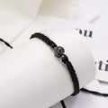 100 Love Language Silver Projector Woven Bracelet