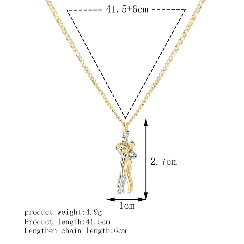 Fashionable Metal Simple Irregular Necklace